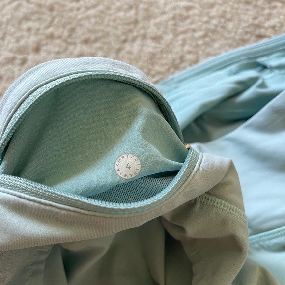 SOLD - Lululemon Speed Up Shorts Tonic Sea - Picture 7 of 8